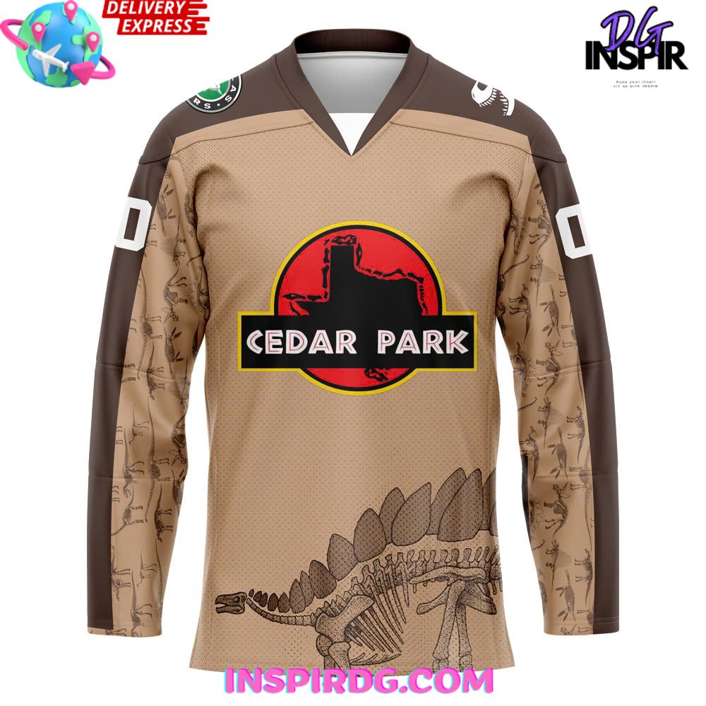 Texas Stars Jurassic Night Special Edition Hockey Jersey - Image 2