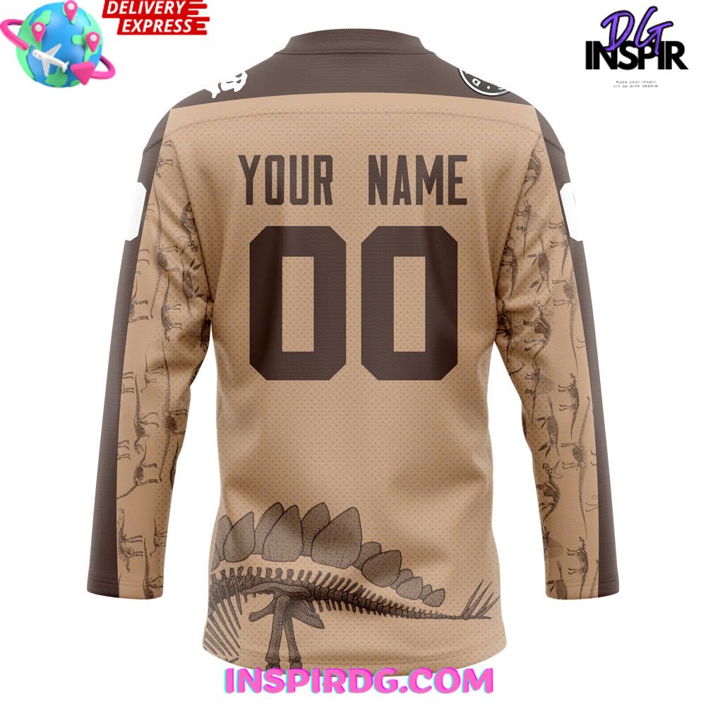 Texas Stars Jurassic Night Special Edition Hockey Jersey - Image 3