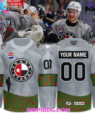 Texas Stars Military Appreciation Special Hockey Jersey