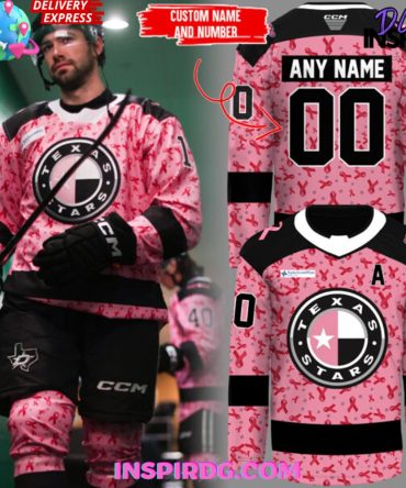 Texas Stars Pink In The Rink 2025 Jersey