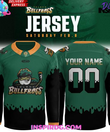 Toledo Bullfrogs Uniform 2024-25 Hockey Jersey