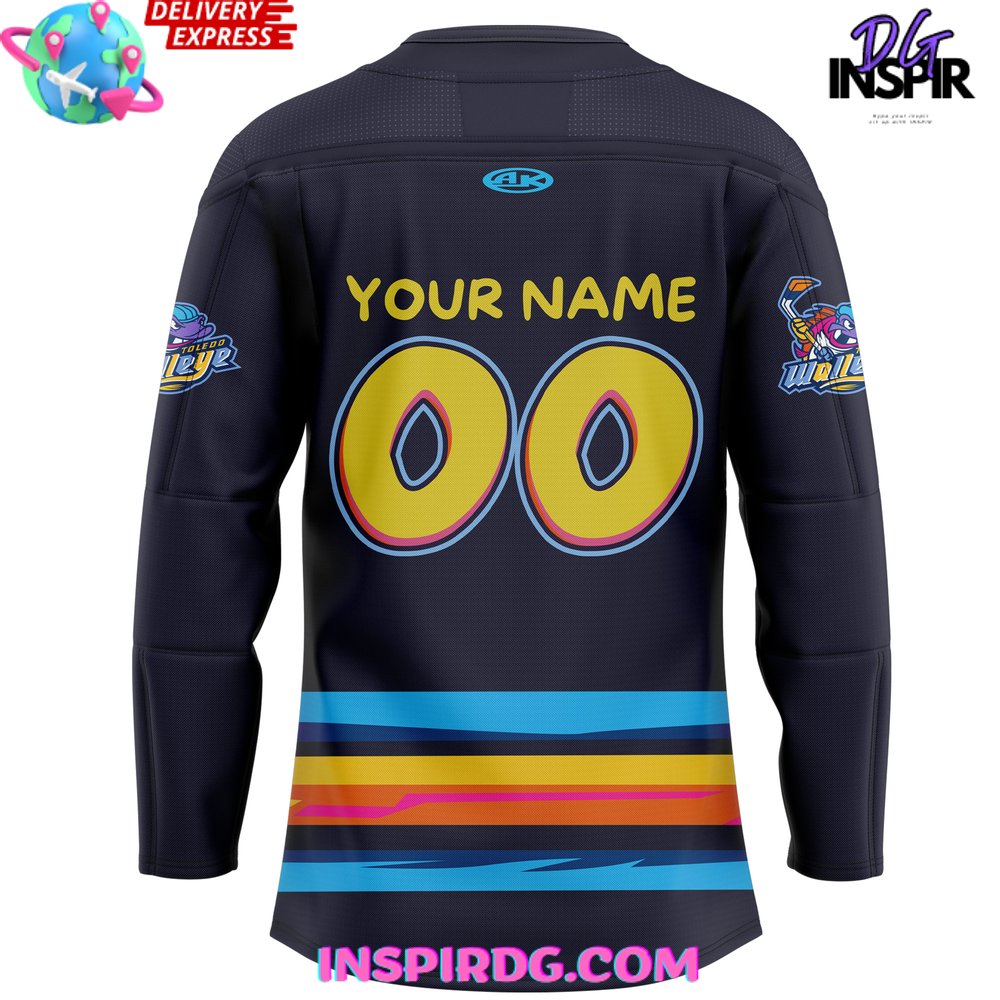 Toledo Walleye Kids Takeover Night 2025 Hockey Jersey - Image 3