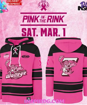 Toledo Walleye Pink In The Rink 2025 Hockey Jersey