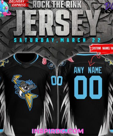 Toledo Walleye Rock The Rink 2025 Hockey Jersey