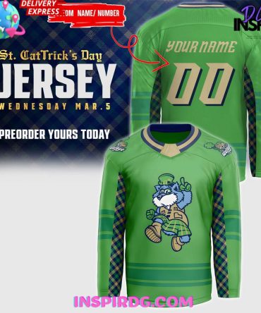 Toledo Walleye X St. Cattrick'S Day 2025 Hockey Jersey
