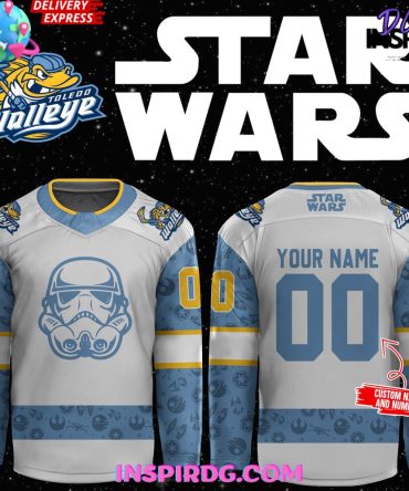 Toledo Walleye X Star Wars Night 2024 Custom Hockey Jersey