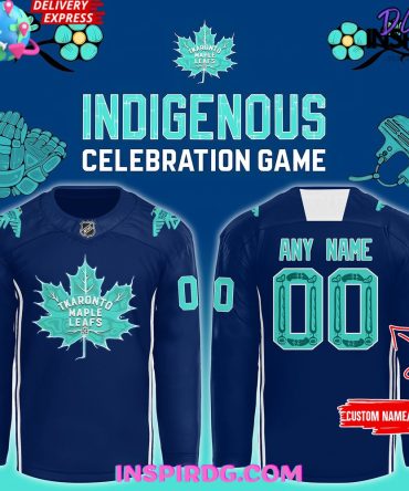 Toronto Maple Leafs Indigenous Celebration Game Hockey Jersey