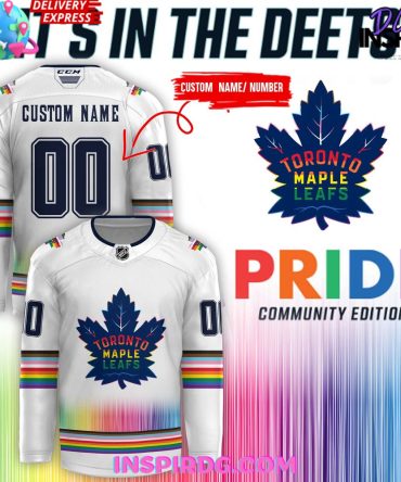 Toronto Maple Leafs X Pride Community Special Edition Hockey Jersey