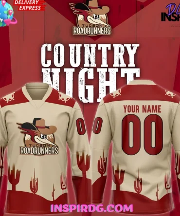 Tucson Roadrunners X Country Night 2025 Hockey Jersey