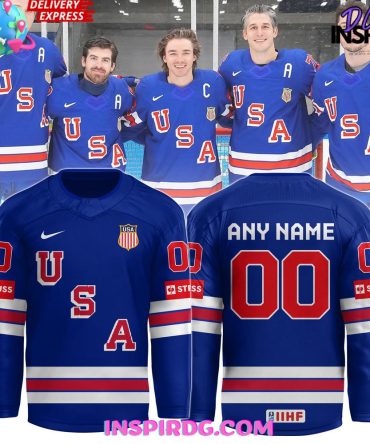 Usa Iihf Ice Hockey 2025 World Championship Edition Hockey Jersey