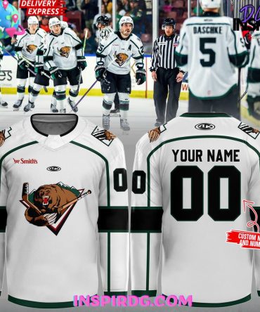 Utah Grizzlies New Uniform 2025 Hockey Jersey