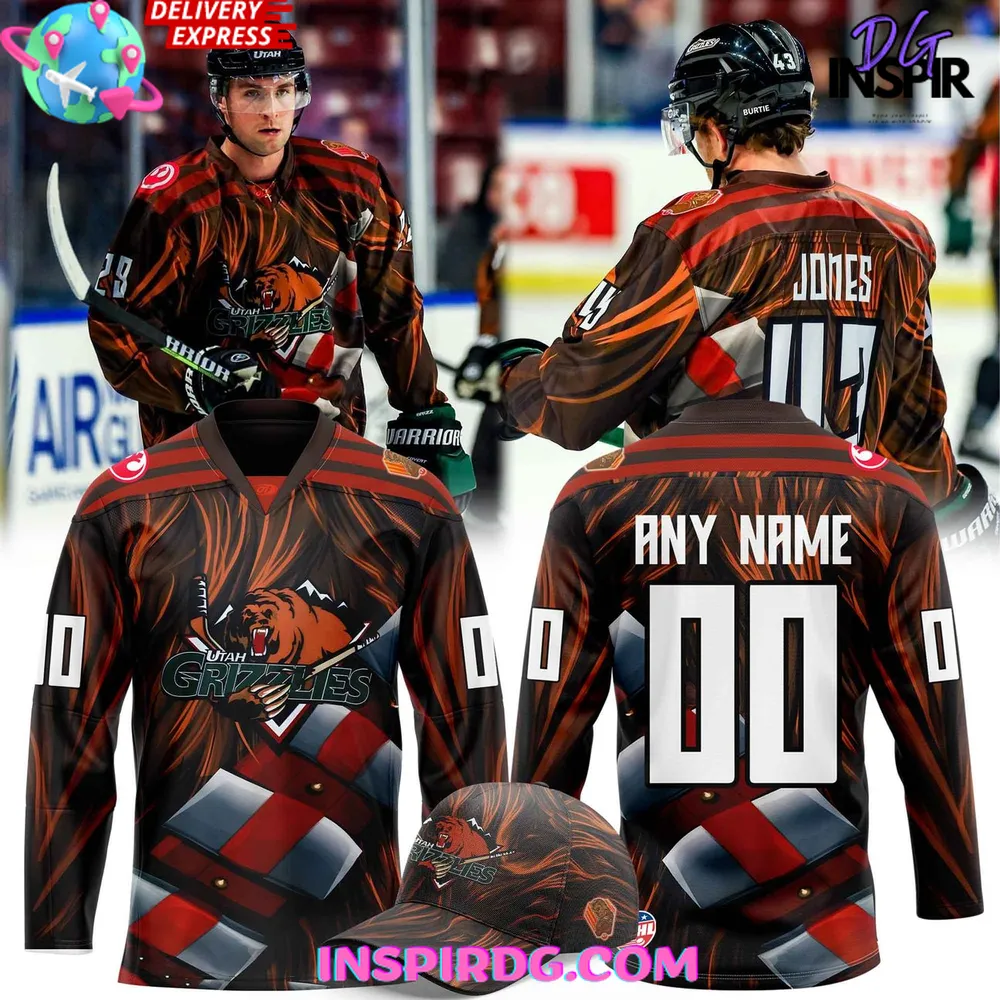Utah Grizzlies X Galaxy 2025 Hockey Jersey