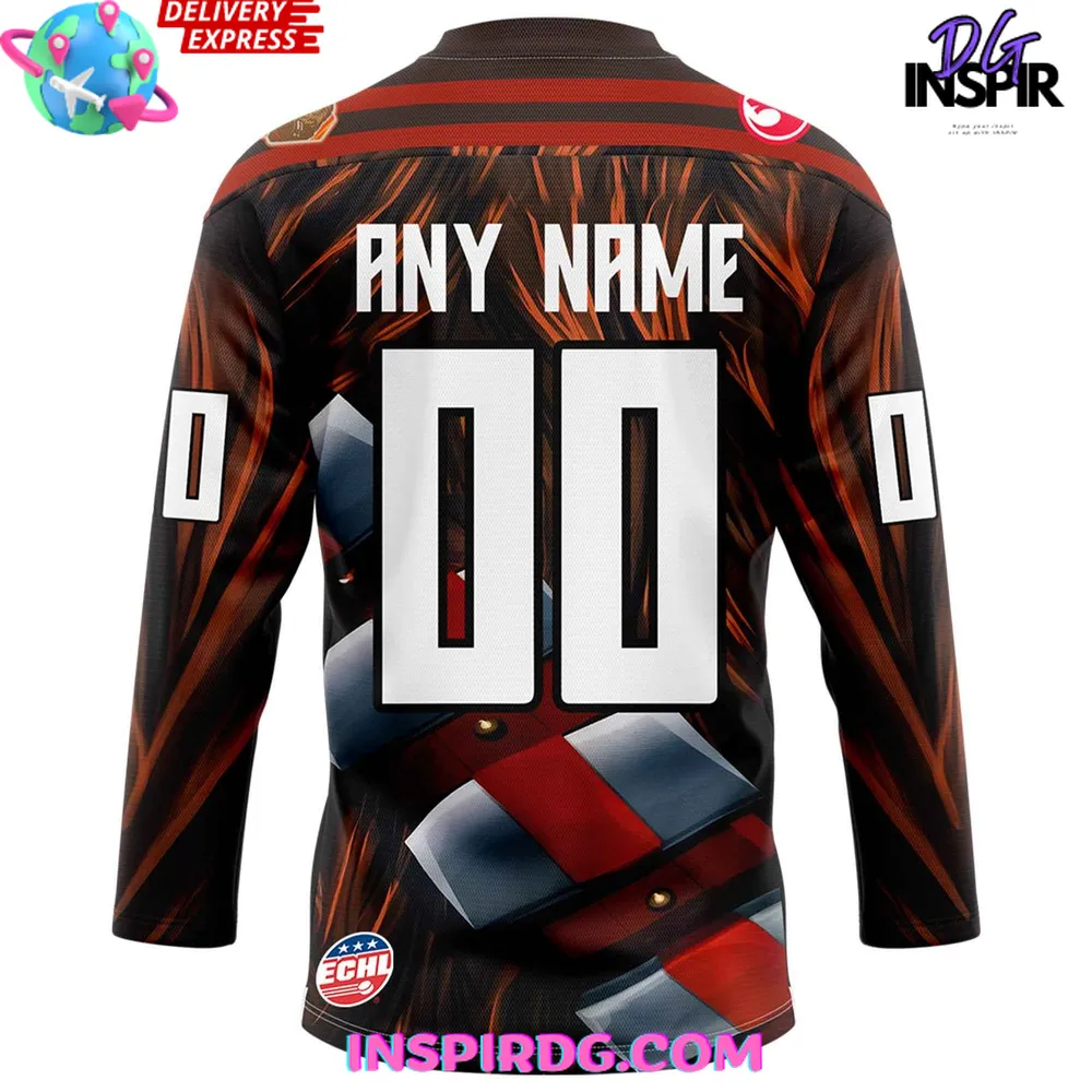 Utah Grizzlies X Galaxy 2025 Hockey Jersey - Image 3