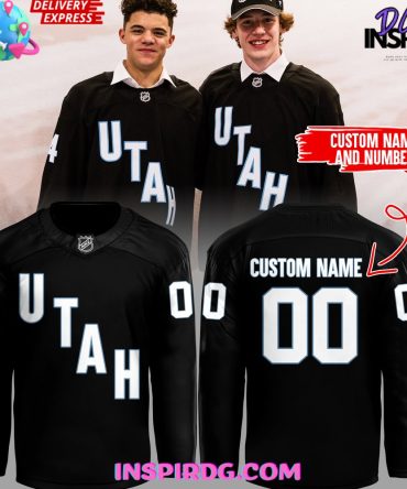 Utah Hockey Club 2024 Black Hockey Jersey