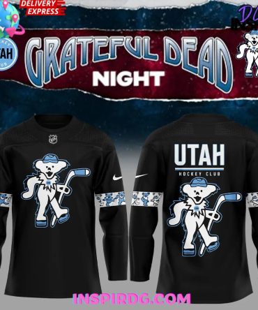 Utah Hockey Club Grateful Dead Night Edition Hockey Jersey