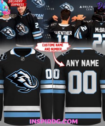 Utah Mammoth 2025 New Uniform Nhl Hockey Jersey
