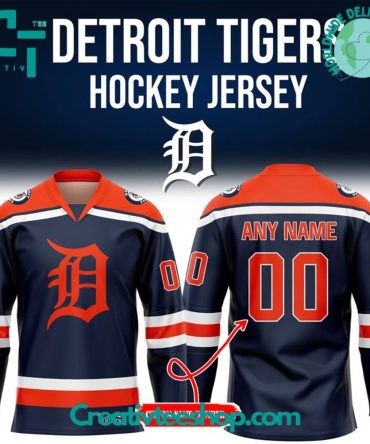 Detroit Tigers Limited Edition Hockey Jersey