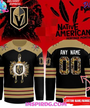 Vegas Golden Knights Native American Heritage Month 2024 Hockey Jersey