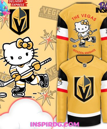 Vegas Golden Knights X Hello Kitty 50Th Anniversary Hockey Jersey