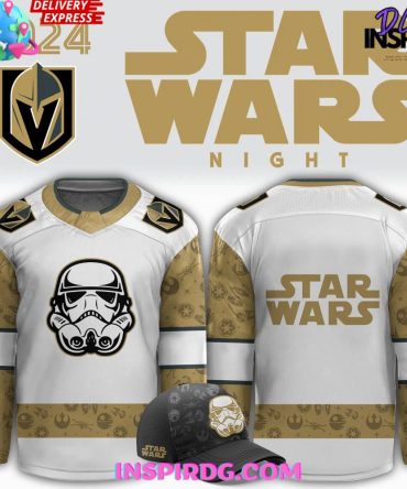 Vegas Golden Knights X Star Wars Night 2024 Hockey Jersey