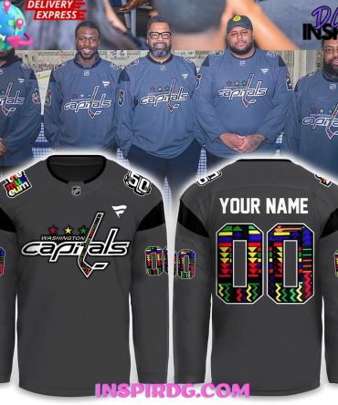 Washington Capitals 2025 Black History Celebration Jersey