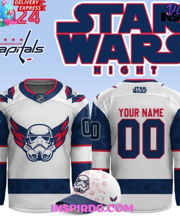 Washington Capitals X Star Wars Night 2024 Custom Hockey Jersey