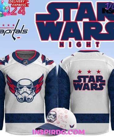 Washington Capitals X Star Wars Night 2024 Hockey Jersey