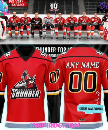 Wichita Thunder 10Th Anniversary Special Hockey Jersey