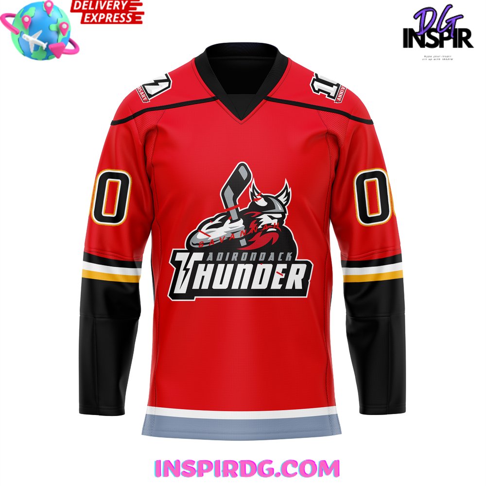Wichita Thunder 10Th Anniversary Special Hockey Jersey - Image 2