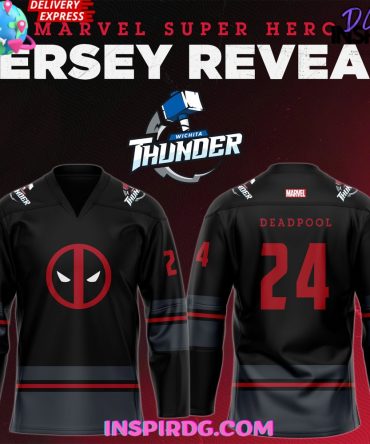 Wichita Thunder Super Hero Night Hockey Jersey