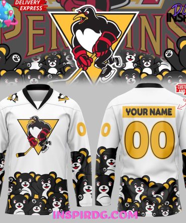 Wilkes-Barre/Scranton Penguins Teddy Bear Edition Hockey Jersey