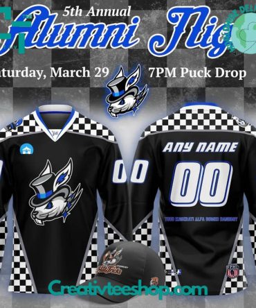 Danbury Hat Tricks 5Th Annual Alumni Night Special Hockey Jersey