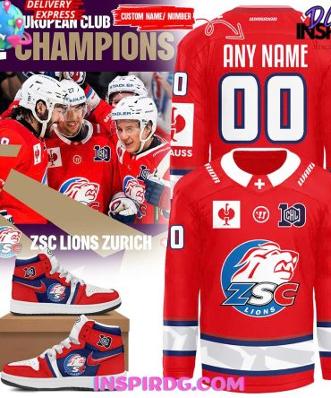 Zsc Lions Schweizer Meister 2025 Chl Champions Jersey