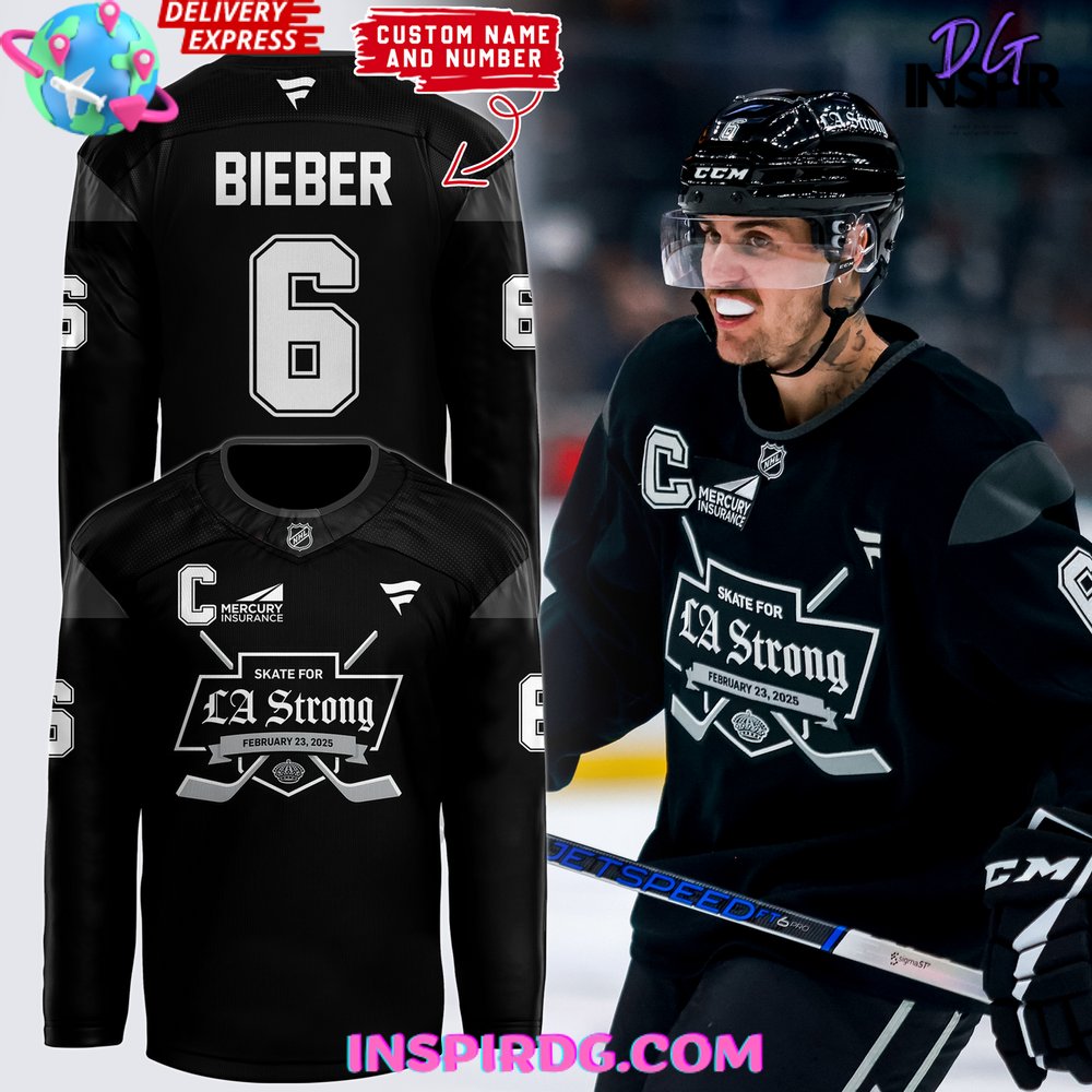 La Strong Los Angeles Kings Limited Black Jersey