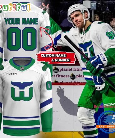 Carolina Hurricanes Nhl 2025 Whalers Night Hockey Jersey