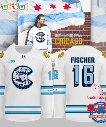 Chicago Cubs X Notre Dame New Hockey Jersey