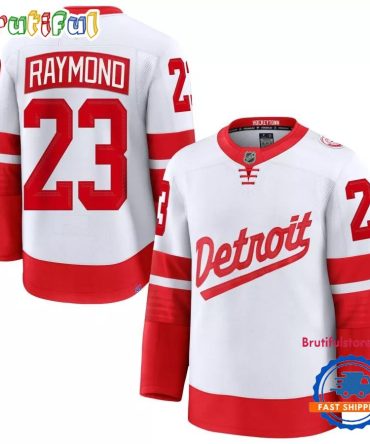 Detroit Red Wings 2025 Nhl Stadium Series Lucas Raymond #23 Hockey Jerssey