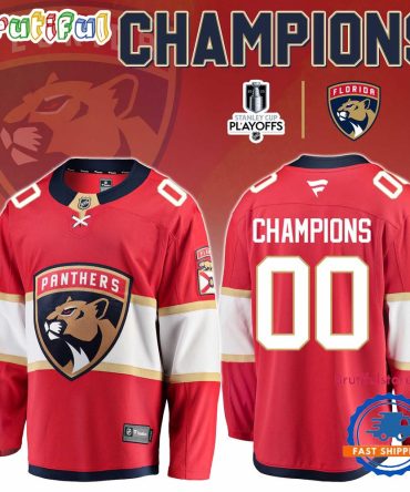 Florida Panthers Champion Nhl Stanley Cup 2025 Custom Hockey Jersey