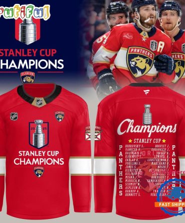 Florida Panthers Champion Nhl Stanley Cup 2025 Hockey Jersey