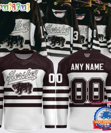 Hershey Bears Special 1938 Throwback Hockey Jersey