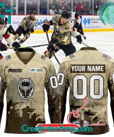Birmingham Bulls Military Night 2025 Special Hockey Jersey