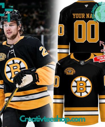 Boston Bruins X 100Th Birthday Throwback Style Limited Edition Hockey Jersey