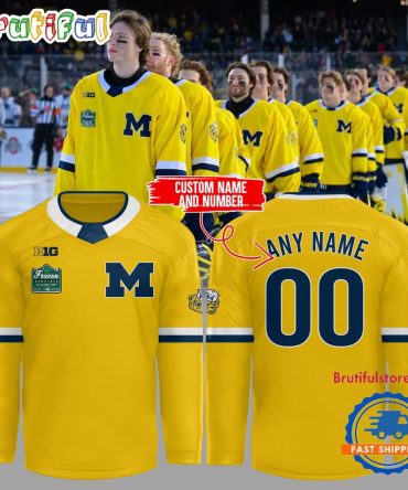 Michigan Wolverines Special Wrigley Field Hockey Jersey