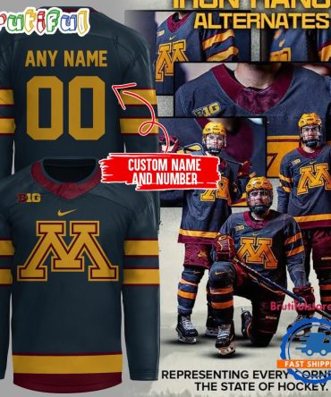 Minnesota Golden Gophers Special Iron Range Alternates Jersey Shirt