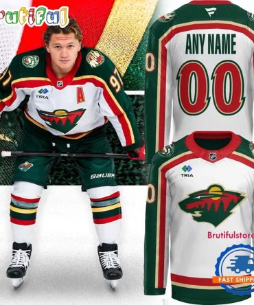 Minnesota Wild 25Th Anniversary Special Edition Hockey Jersey