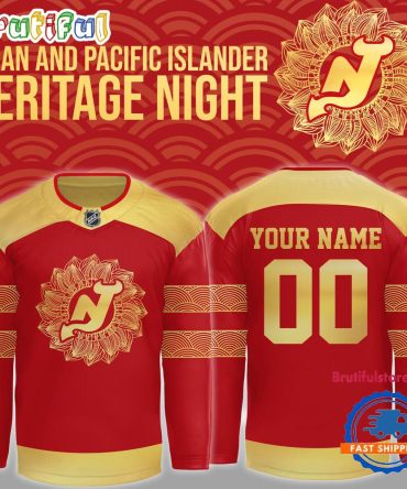 New Jersey Devils Special Asian And Pacific Islander Heritage Night 2025 Hockey Jersey