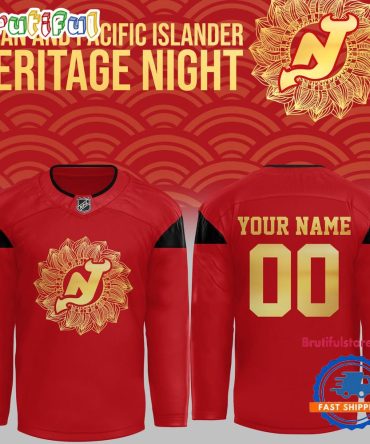 New Jersey Devils Special Asian And Pacific Islander Heritage Night 2025 Jersey Shirt