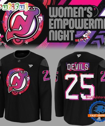 New Jersey Devils Women’S Empowerment Night Hockey Jersey