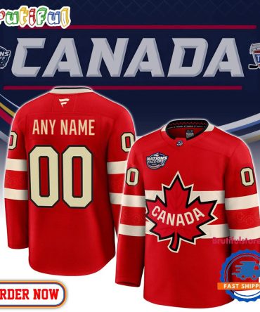 Nhl 4 Nations Canada Premium Hockey Jersey