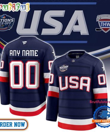Nhl 4 Nations Usa Premium Hockey Jersey